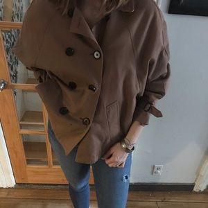 Gap cape with super cute buttons.